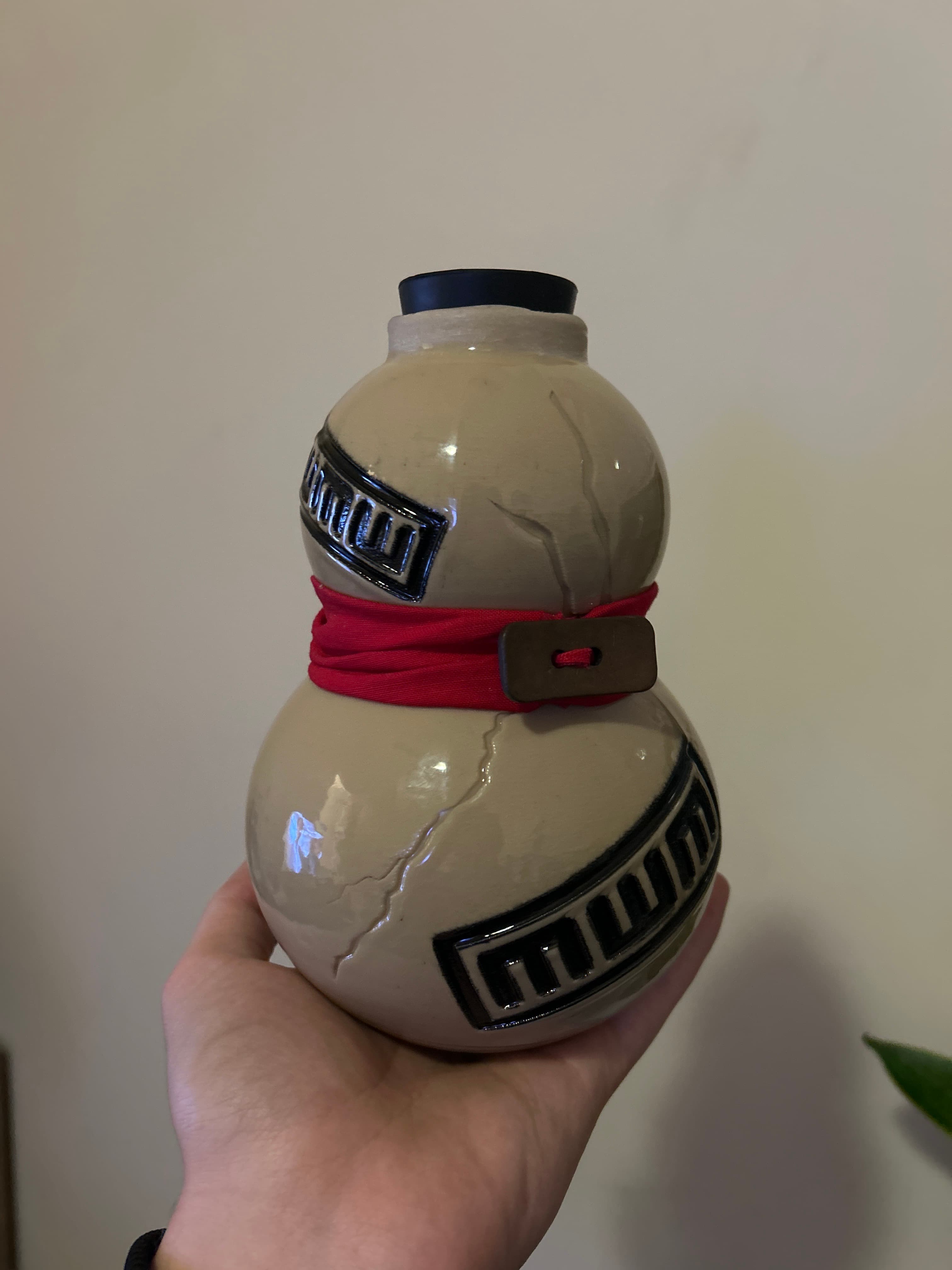 Vaso cabaça do Gaara